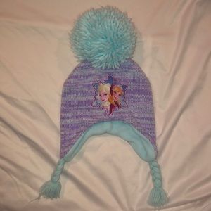 Frozen winter hat